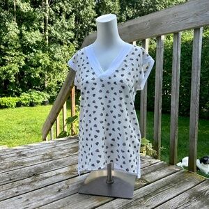 Melissa Nepton ⎮ Hearts prints blouse